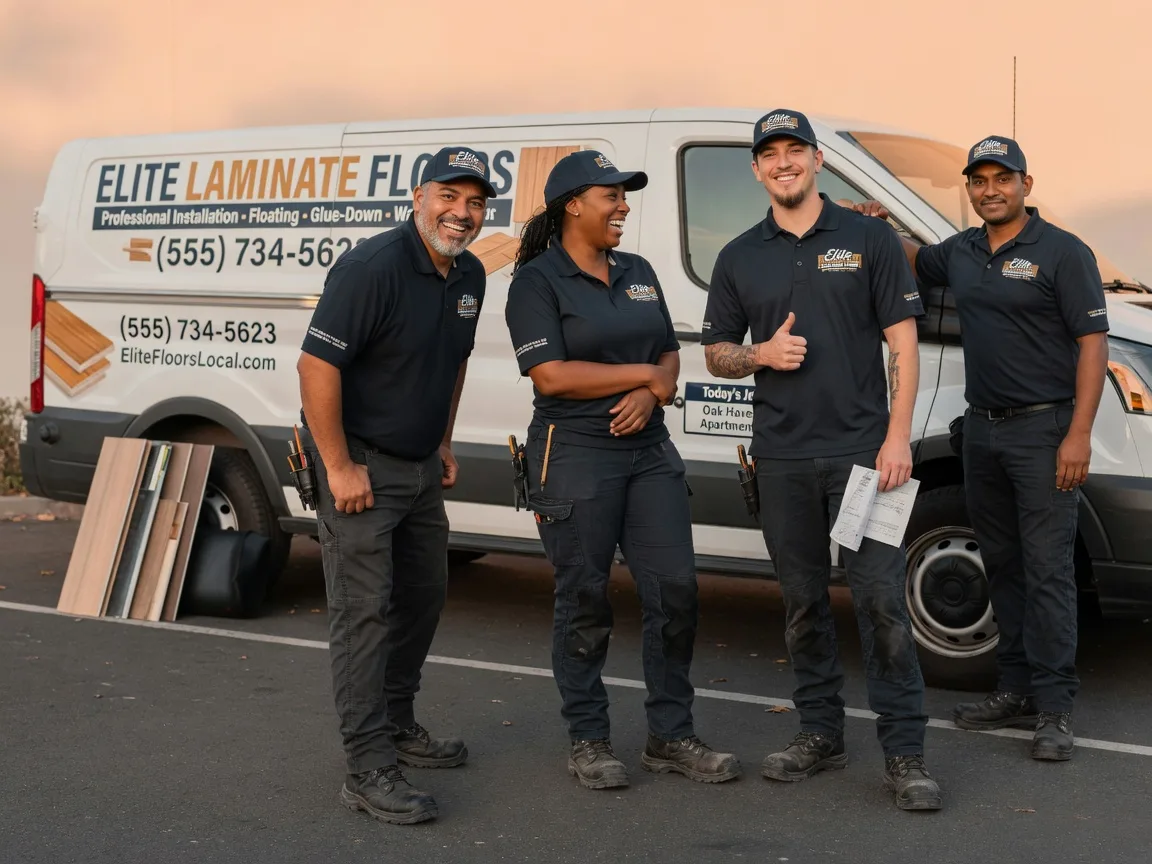 Laminate flooring installation company in Clare, IA